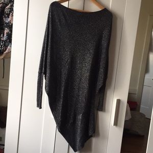 Zara glitter sweater dress